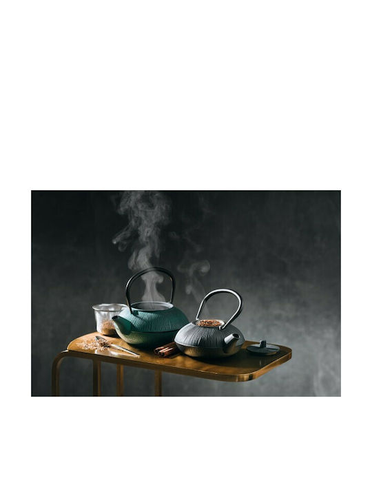 Salt & Pepper Τσαγιέρα με Φίλτρο Μαντεμένια Black 800ml