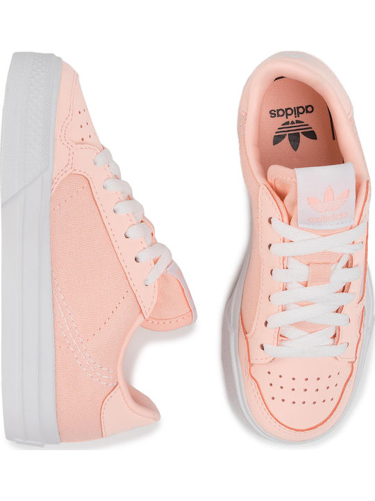 Continental Vulc C Παιδικά Sneakers Clear Orange / Cloud White