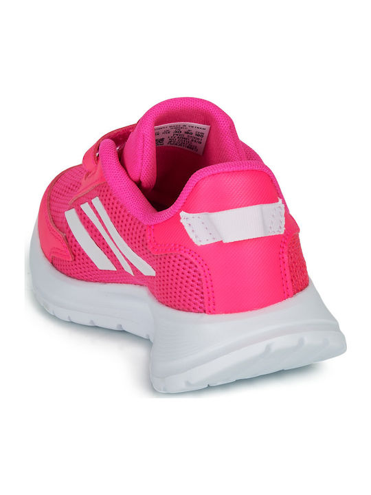 Tensaur Kinder Sportschuhe Laufen mit Bügel- und Schleifenverschluss Shock Pink / Cloud White / Shock Red