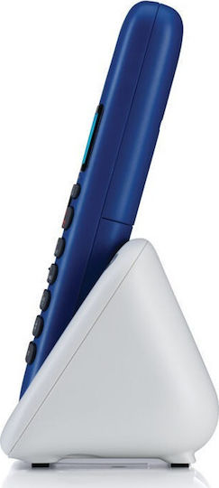 Motorola T301 Cordless Phone with Greek Menu Blue