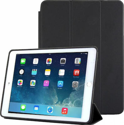Tri-Fold Flip Cover Piele artificială Negru (iPad Air 2)