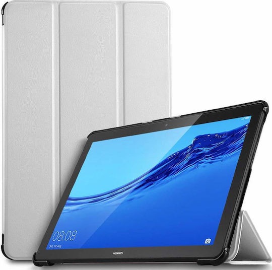 Tri-Fold Klappdeckel Weiß (MediaPad T5 10)