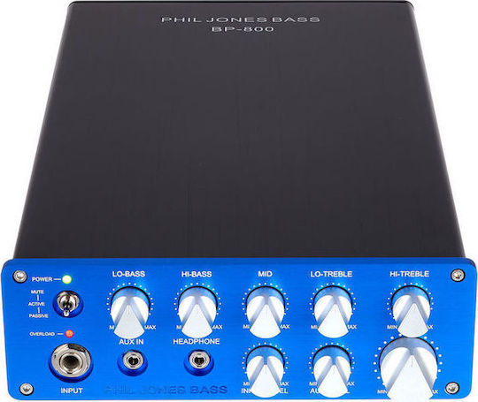 Phil Jones Bass BP-800 Compact Bass Amp Head Head for Electric Bass 800W Blue