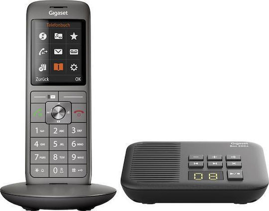 Gigaset CL660A Cordless Phone with Greek Menu Gray
