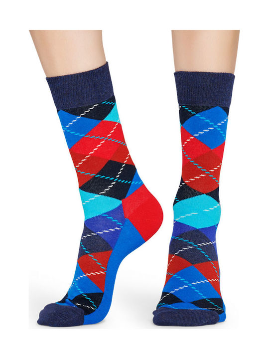 Happy Socks Argyle Patterned Socks Multicolour