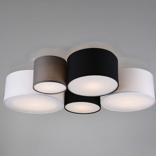 Trio Lighting Hotel Deckenleuchte 90cm Mehrfarbig mit Fassung E27