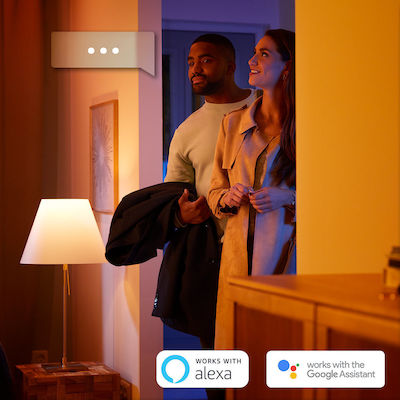 Philips Bec inteligent LED 5.7W pentru Soclu GU10 și Formă PAR16 RGBW 350lm Reglabil în intensitate