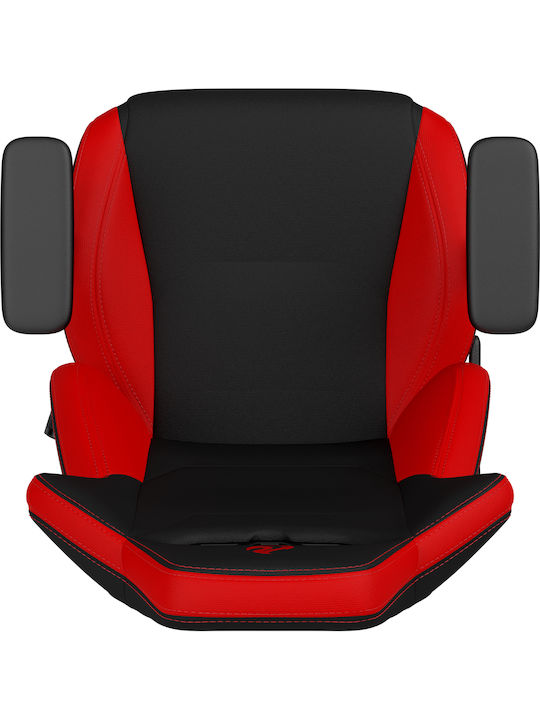 Nitro Concepts S300 Υφασμάτινη Καρέκλα Gaming με Ρυθμιζόμενα Μπράτσα Κόκκινη