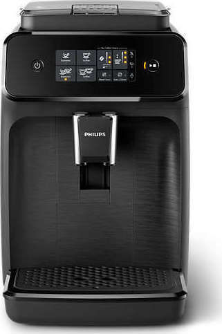 Philips Series 1200 Automatic Espresso Coffee Machine 1500W Pressure 15bar with Grinder Black EP1200/00