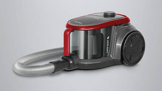 Inventor Epic Ηλεκτρική Σκούπα 800W με Κάδο 2.5lt Κόκκινη