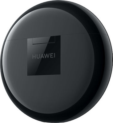 Huawei FreeBuds 3 Bluetooth Handsfree Ακουστικά με Αντοχή στον Ιδρώτα και Θήκη Φόρτισης Carbon Black