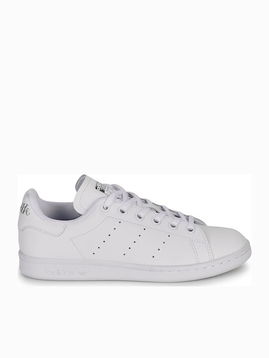 Stan Smith Stan Smith GS Încălțăminte sport Joasa pentru copii Alb Noros / Argintiu Metalizat