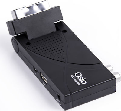 Osio OST-2651MD Ψηφιακός Δέκτης Mpeg-4 Full HD (1080p) με Λειτουργία PVR (Εγγραφή σε USB) Σύνδεσεις SCART / HDMI / USB