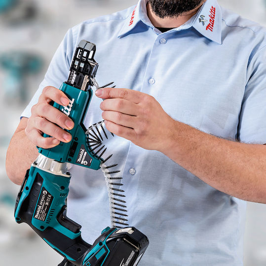 Makita DFS452AJX2 Κατσαβίδι Γυψοσανίδας Μπαταρίας 18V 2x2Ah