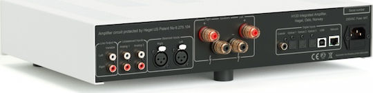 Hegel H120 Ολοκληρωμένος Ενισχυτής Hi-Fi Stereo 75W/8Ω Λευκός