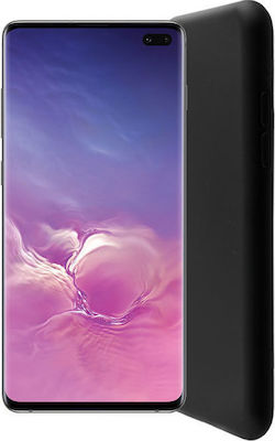 Lime Velvet TPU Back Cover Μαύρο (Galaxy S10+)