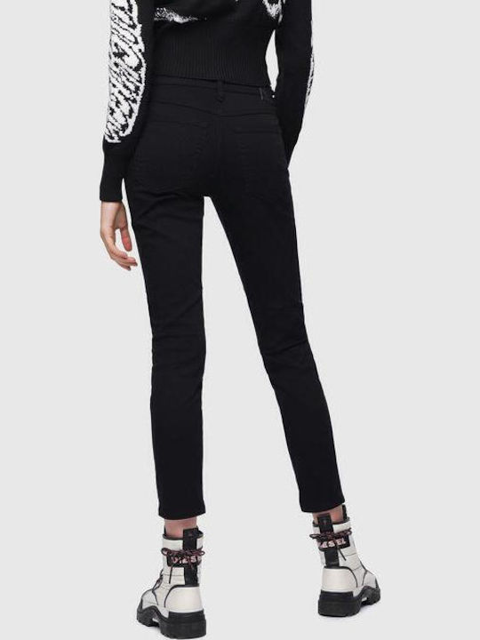 Babhila Women's Jean Trousers in Skinny Fit Black