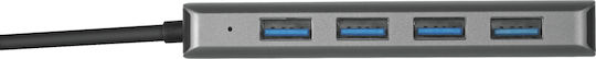 Trust Halyx Hub 4 Ports USB 3.2 with USB-C Connection