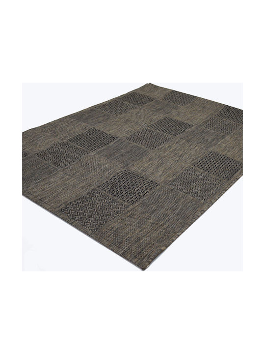 Eurofil 5085 Covor Rectangular Timp de vară Wicker Anotimpuri gri