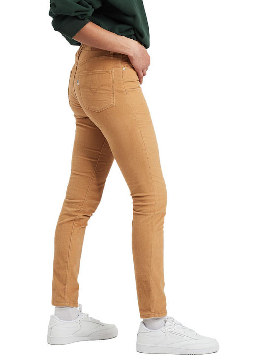 721 Talie înaltă Blugi de damă cu croială skinny Golden Khaki