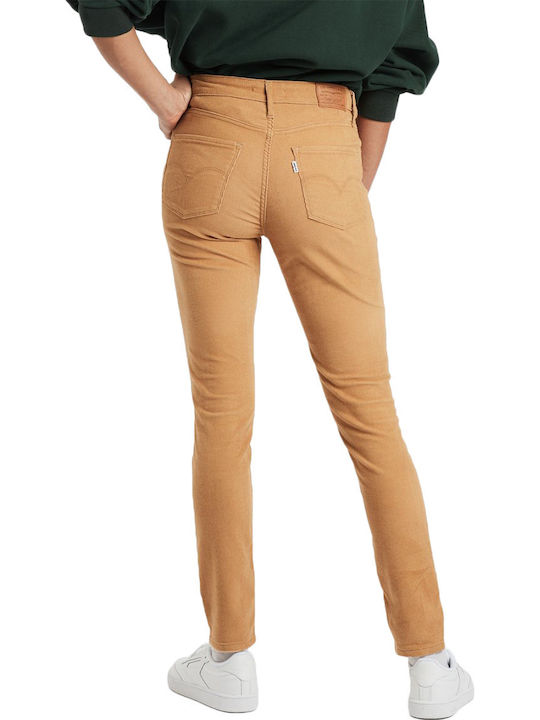 721 Talie înaltă Blugi de damă cu croială skinny Golden Khaki
