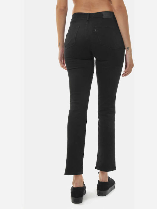 724 High Waist Women's Jean Trousers in Slim Fit Black Sheep