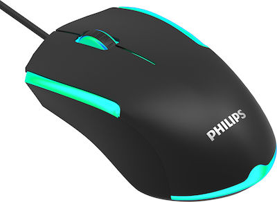 Philips Momentum Σετ Gaming Πληκτρολόγιο με Φωτιζόμενα πλήκτρα & Ποντίκι (Αγγλικό US)