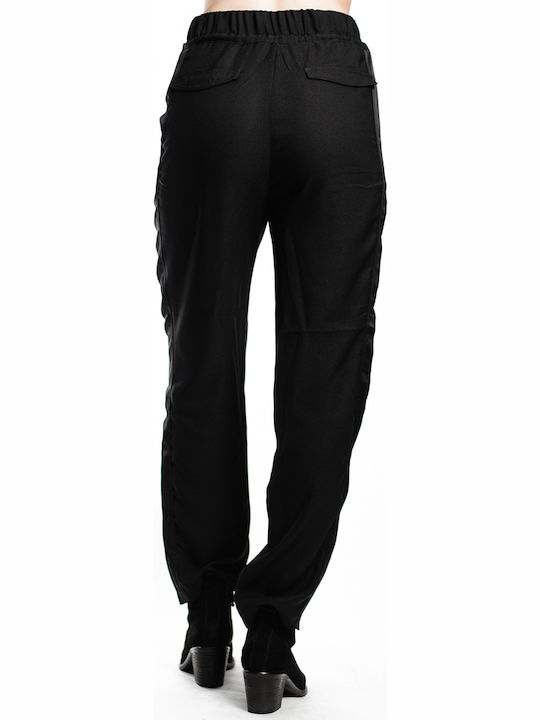 Pepe Jeans Liam Women's Fabric Trousers Black