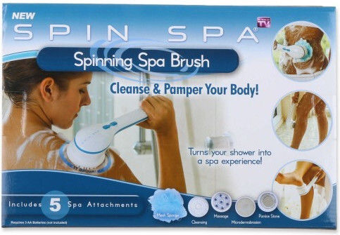 Spin Spa Bürste Massage für die Beine & den Körper
