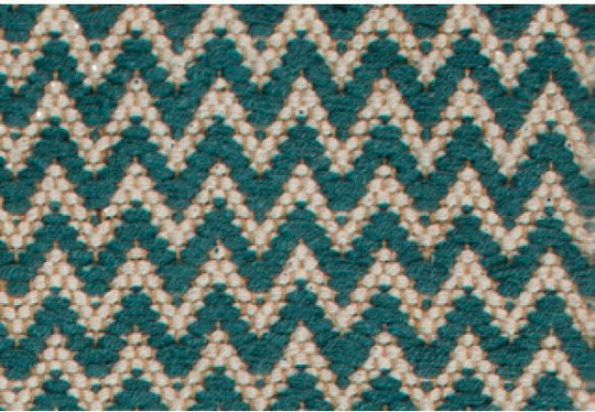 Synchronia Covor Bermuda Zigzag Dreptunghiular Albastru 120x180cm
