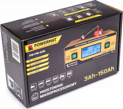 Powermat Car Battery Charger 6/24V