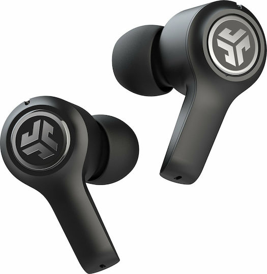 Jlab JBuds Air Executive Bluetooth Handsfree Căști cu Carcasă de Încărcare Negru