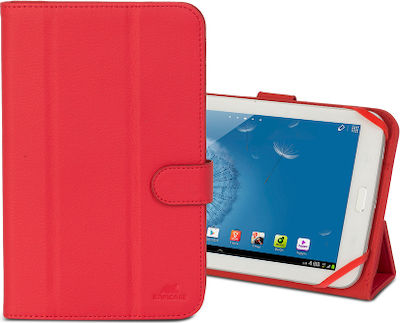 Rivacase 3017 Flip Cover Synthetic Leather Red (Universal 9-10.1") 3017