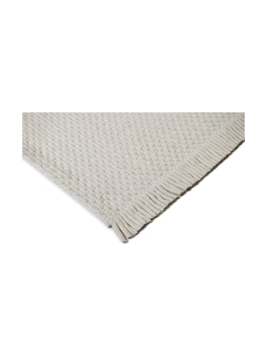 Tapicap Combo Handmade Rug Rectangular Wool Ivory