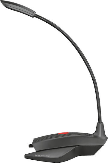 Trust GXT 239 Nepa Electret Μικρόφωνο 3.5mm Gooseneck για Φωνητικά