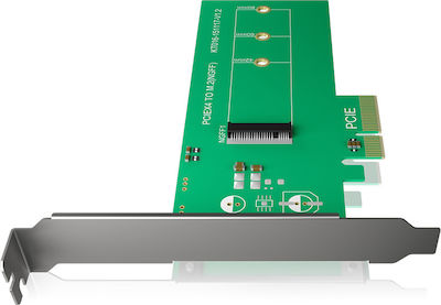RaidSonic Icy Box IB-PCI208 PCI-Card, M.2 PCIe SSD to PCIe 3.0 x4 Host