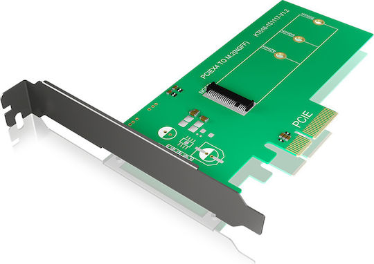 Icy Box PCI-Card, M.2 PCIe SSD to PCIe 3.0 x4 Host (IB-PCI208)