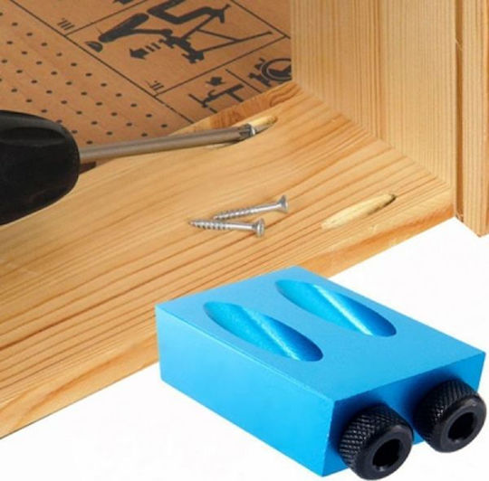 Woodworking Pocket Hole Jig Kit DIY Angle Drill Guider E-Y53-A05-301 Hand Tool