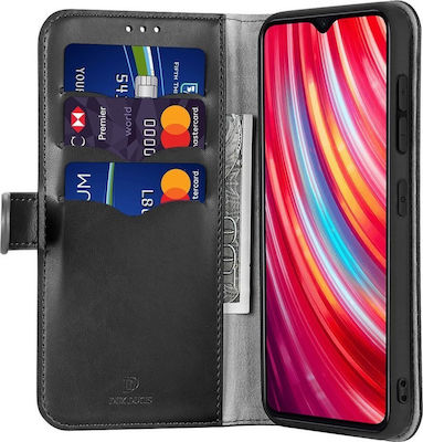 Dux Ducis Kado Brieftasche Synthetisches Leder Schwarz (Redmi Note 8 Pro)