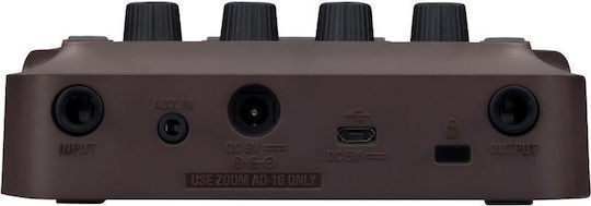 Zoom A1 Four Acoustic FX Multi-effects Effect Electroacoustic Instruments
