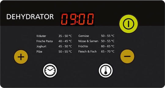 Steba ED 6 Uscător de alimente pentru 6 tăvi 800W 29x36.5x47.5cm