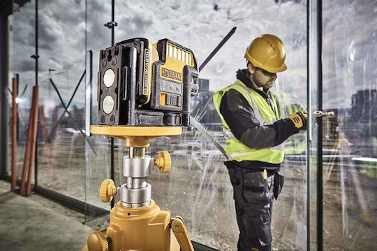 Dewalt Γραμμικό Αλφάδι Laser Πράσινης Δέσμης 10.8V με Εύρος Εργασίας 20m