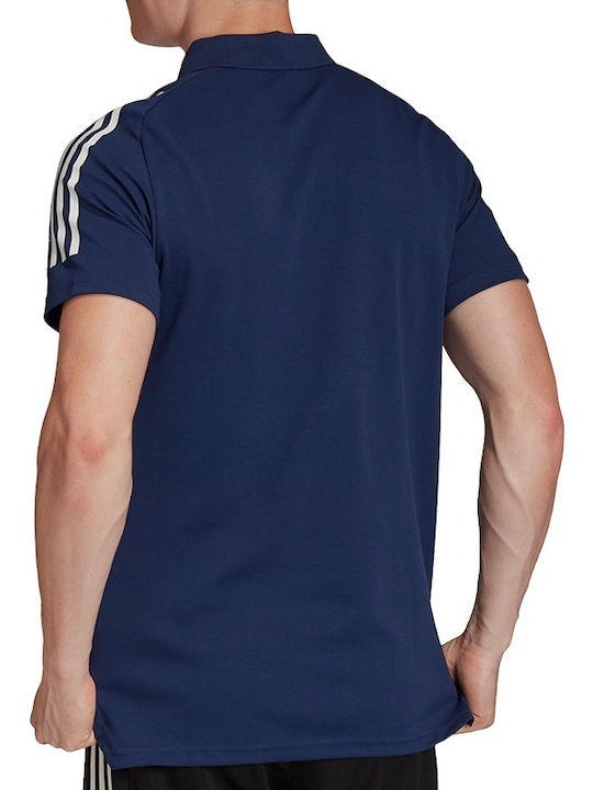 Adidas Condivo 20 Men's Athletic Short Sleeve Blouse Polo Navy