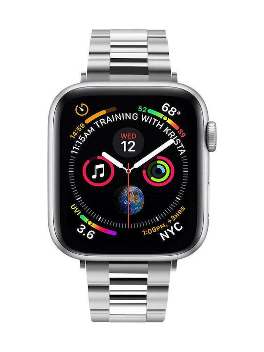 Spigen Modern Fit Strap Stainless Steel Silver (Apple Watch 38/40/41/42mm)