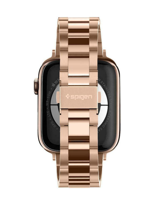 Spigen Modern Fit Armband Rostfreier Stahl Rose Gold (Apple Watch 38/40/41)