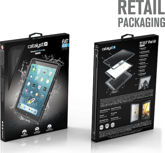 Catalyst Αδιάβροχη Ανθεκτική Black (iPad Air 2019 / iPad Pro 2017 10.5")