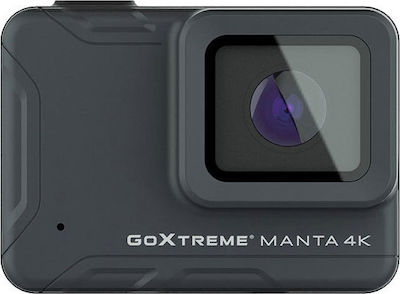 EasyPix GoXtreme Manta Action 4K Ultra HD Camera Waterpoof Wi-Fi Connected with Display 2" Black