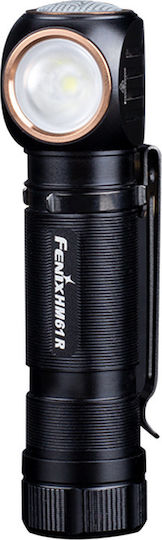 Fenix Wiederaufladbar Stirnlampe LED IP68 mit maximaler Helligkeit 1200lm Schwarz