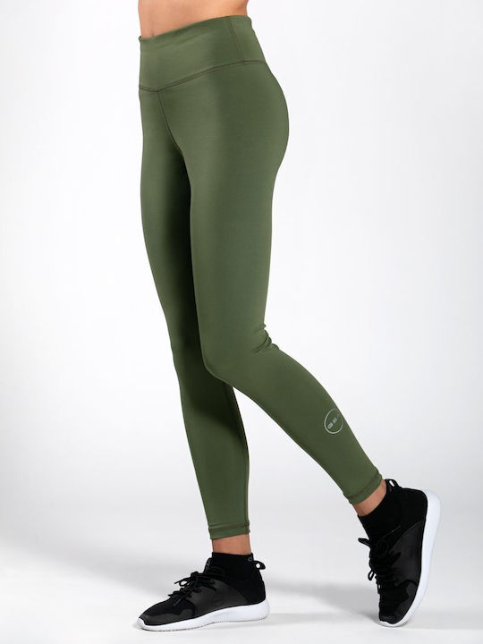 Lift & Shape 17-29112-33 Training Women's Cropped Leggings Khaki