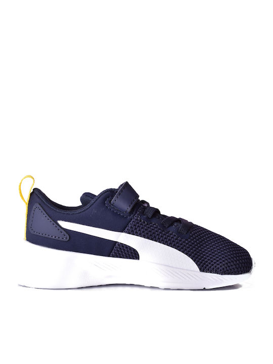 Puma Kids Sports Shoes Running Flyer Runner V Inf Navy Blue